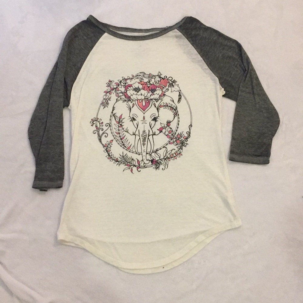Trendy half sleeve tee